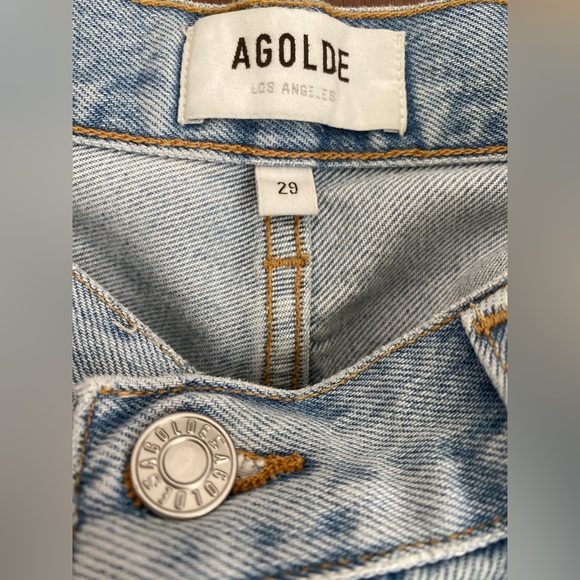 AGOLDE Low Rise Baggy in Void - Picture 4 of 7